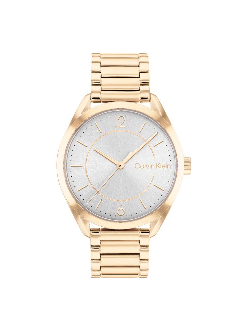 RELOJ ANALÓGICO, ACERO INOXIDABLE